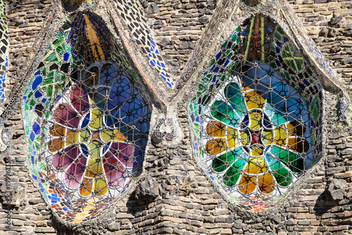 Stained Glass Windows of the Colonia Guell Church