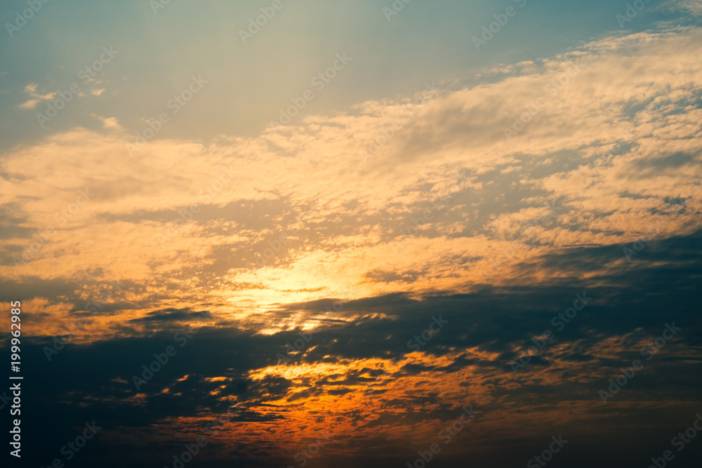 Fototapeta premium Sunset.