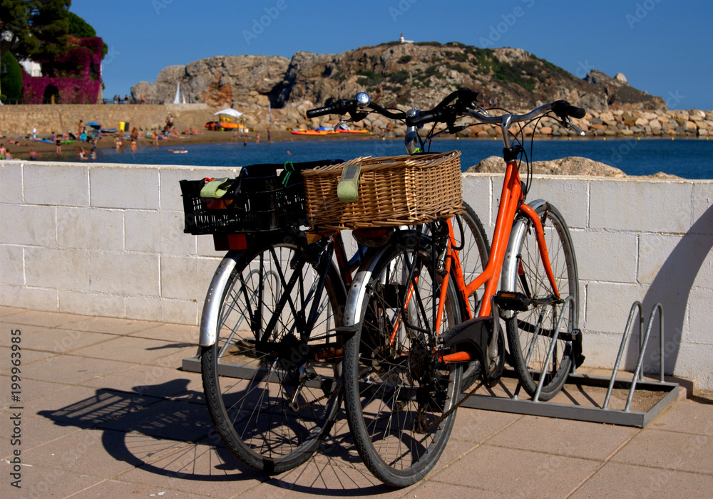Bicicletas en l'Estartit, Costa Brava