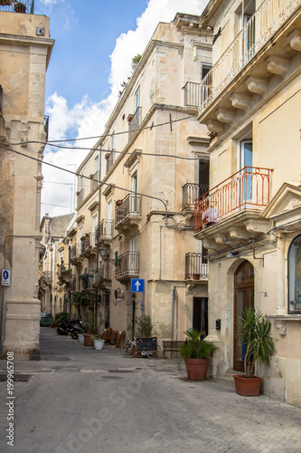 Ortigia Alley, Syracuse, Sicily, Italy © robertdering