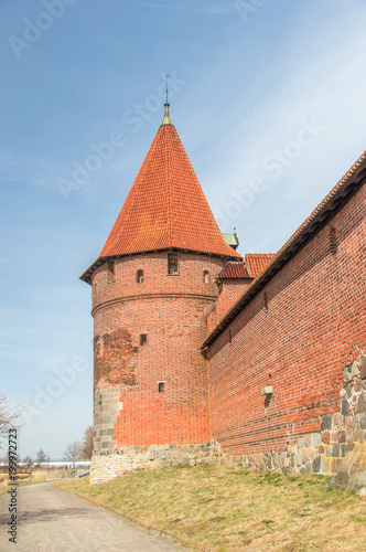 Castle tower of the Teutonic Order in Malbork.