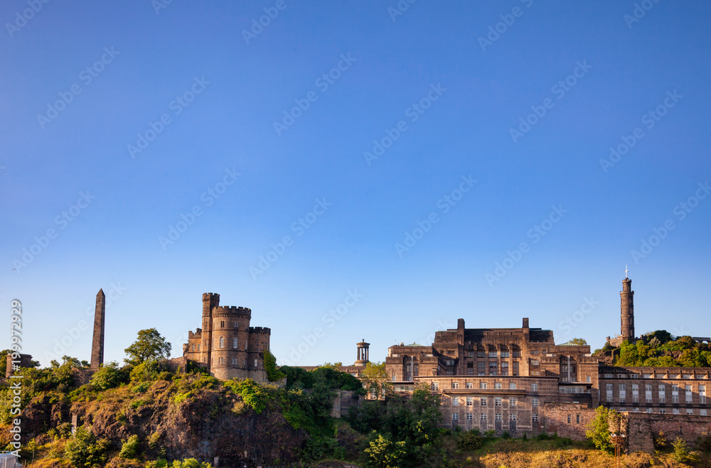 Calton Hill Edinburgh Scotland UK