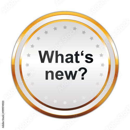 Luxus Button weiß - What's new?