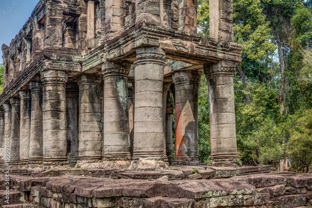 Obraz premium Cambodia Angkor Complex 360 