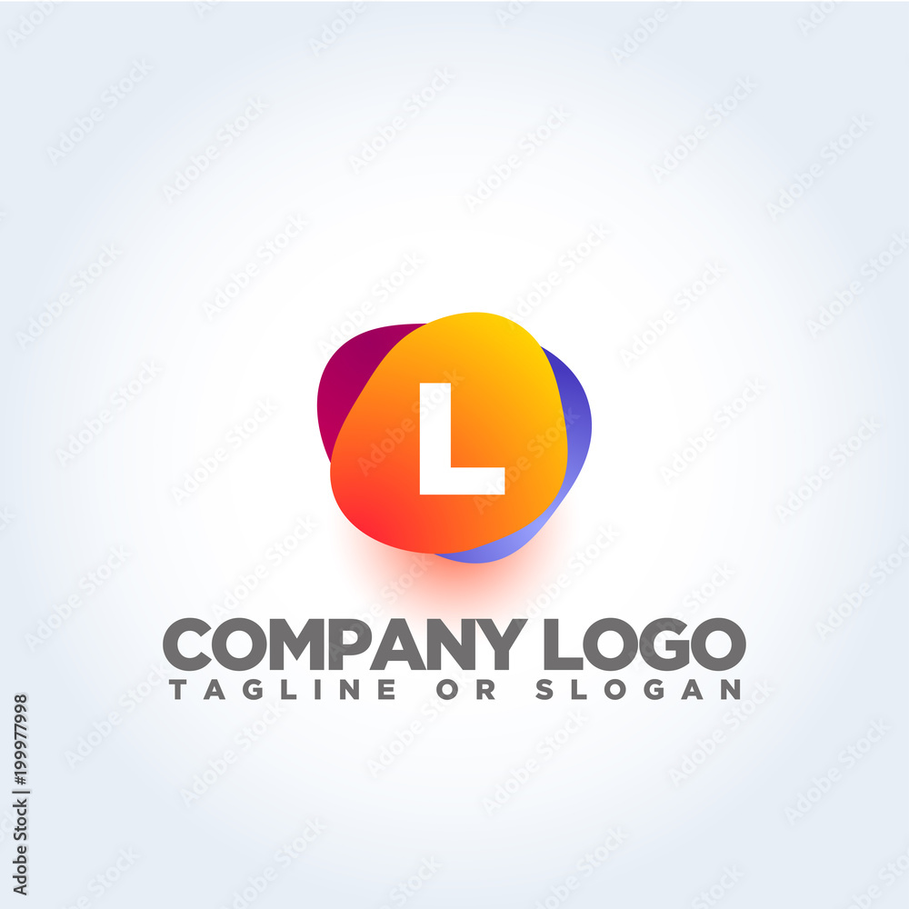 L LETTER LOGO TEMPLATE L LETTER LOGO TEMPLATE