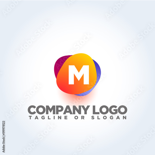 Free Download M LETTER LOGO TEMPLATE - GFXLoad