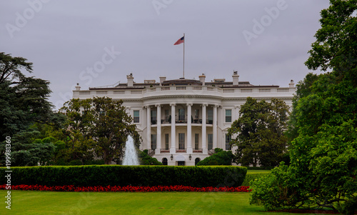 White House in Washington DC, is the home and residence of the President of the United States of America and popular tourist attraction