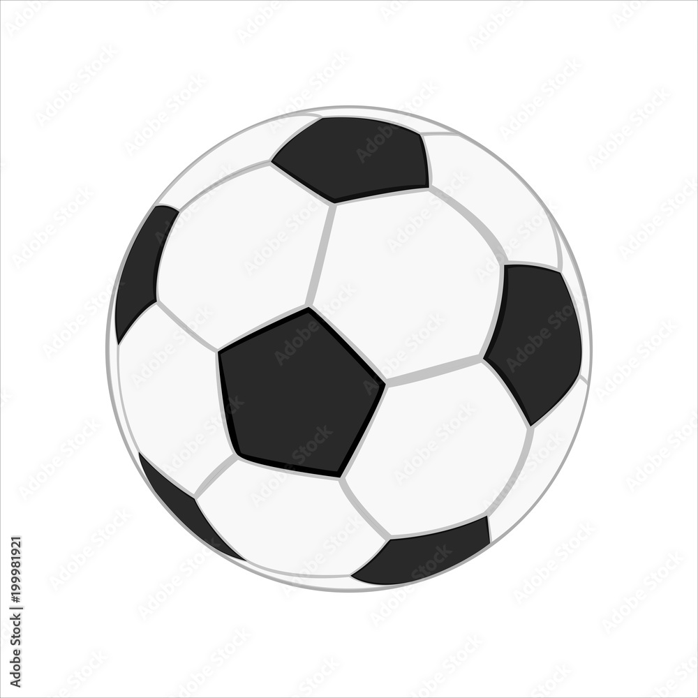 realistic soccer ball