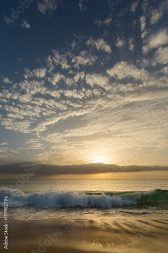 Sky and ocean at sunset © Dariusz Jarzabek