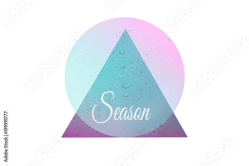 Seasonal concept background