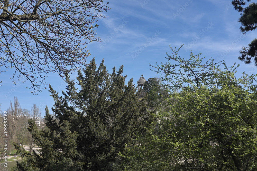 Parc des Buttes Chaumont, Paris Parc des Buttes Chaumont, Paris