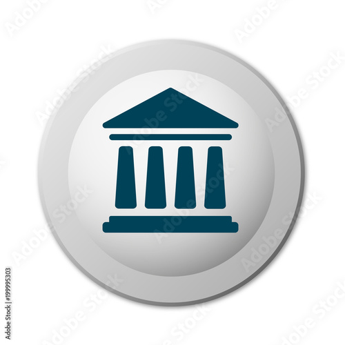 runder realistische Schaltfläche - Bank