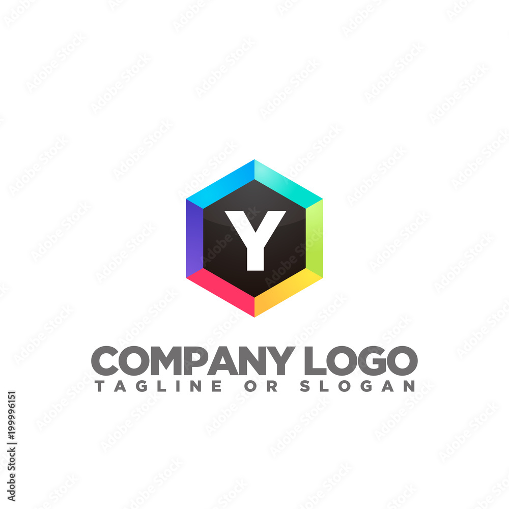 Y LOGO MODERN TEMPLATE Y LOGO MODERN TEMPLATE