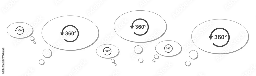 Gedankenblasen - 360 Grad Gedankenblasen - 360 Grad