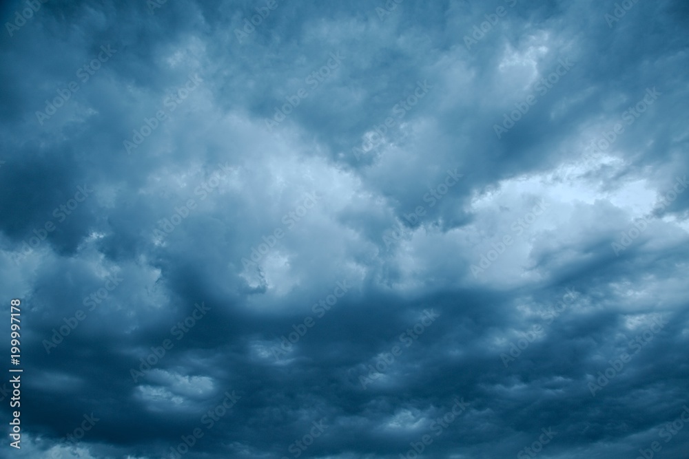 Stormy clouds in the sky Stormy clouds in the sky