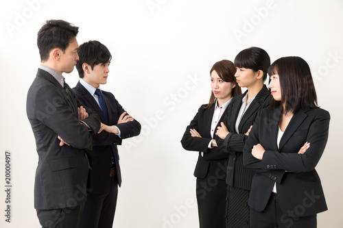 Foto ビジネス　衝突
