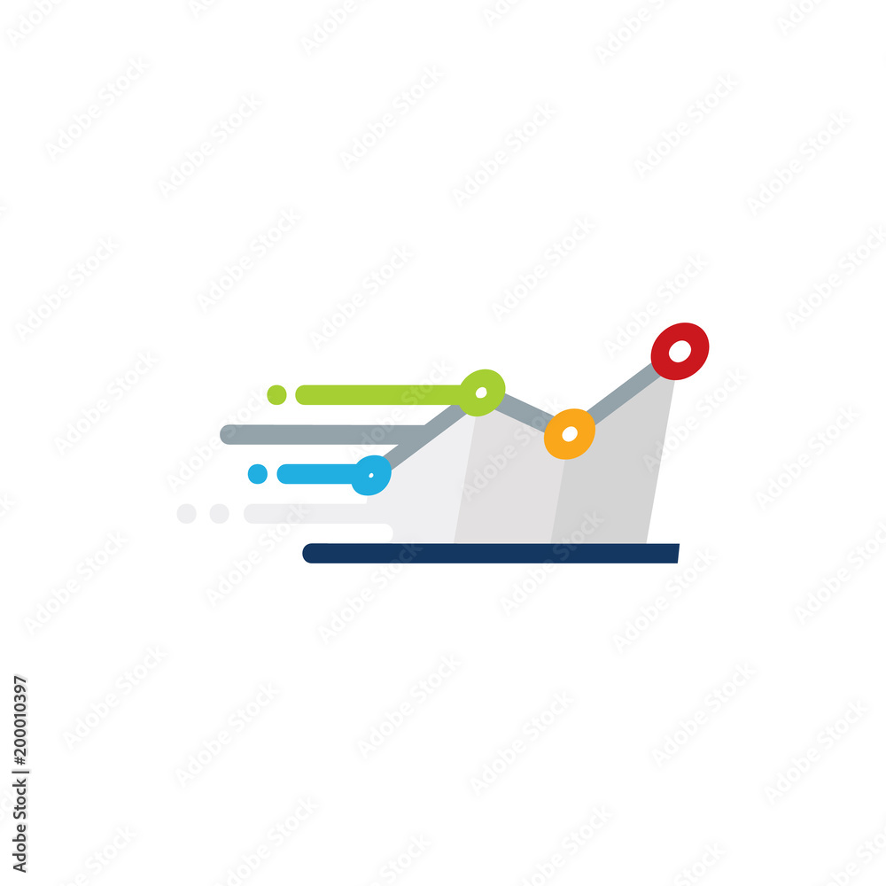 Stats Speed Logo Icon Design Stats Speed Logo Icon Design