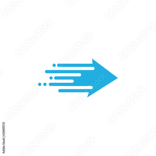 Arrow Speed Logo Icon Design