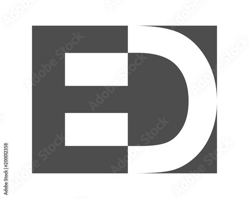 black initial letter typography typeset logotype alphabet font image vector icon logo