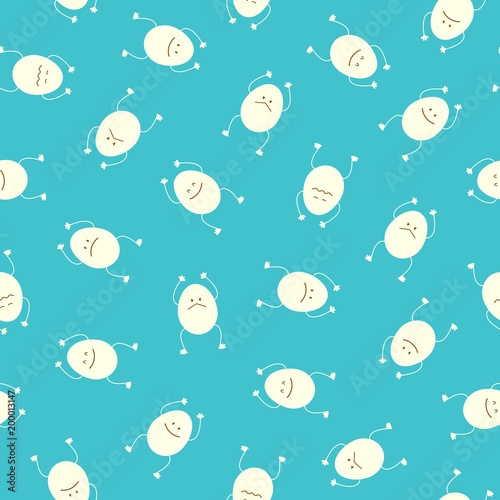 卵のイラストパターン