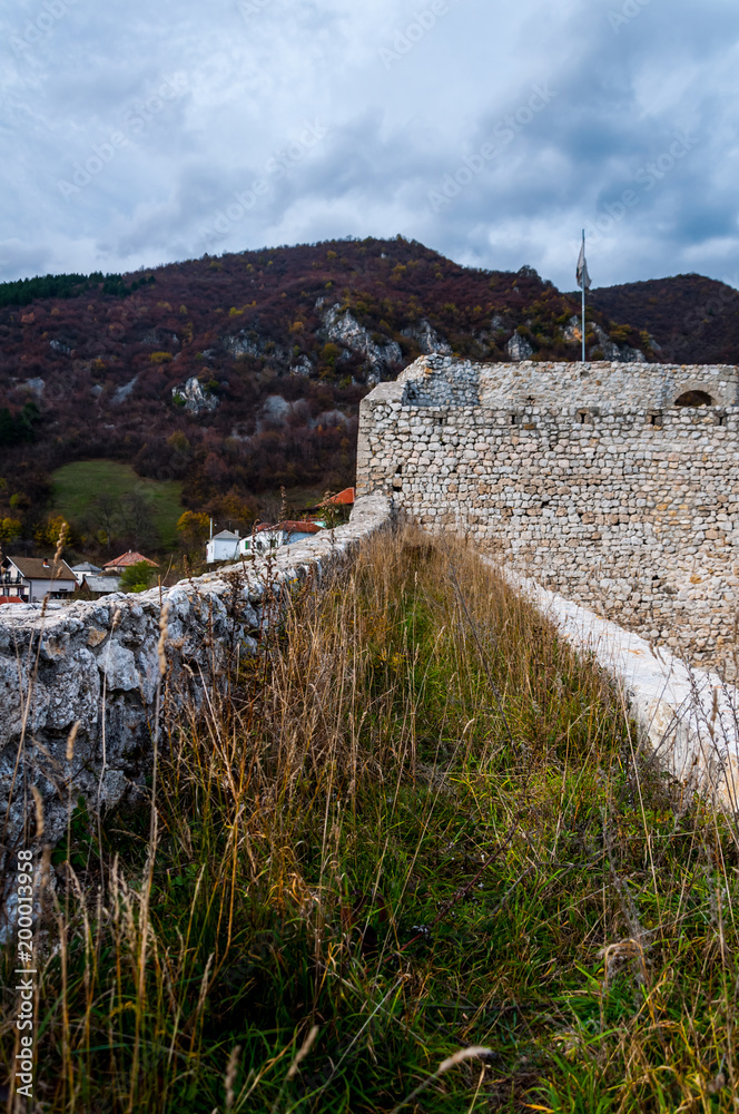 Fortress in city of Travnik