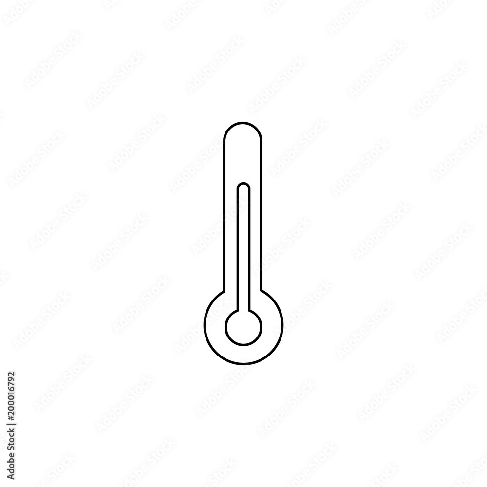 thermometer icon. Element of measuring instruments for mobile concept and web apps. Thin line icon for website design and development, app development. Premium icon thermometer icon. Element of measuring instruments for mobile concept and web apps. Thin line icon for website design and development, app development. Premium icon