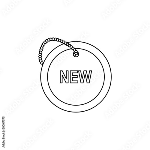 word sale key chain icon. Element of sale signs for mobile concept and web apps. Thin line  icon for website design and development, app development. Premium icon