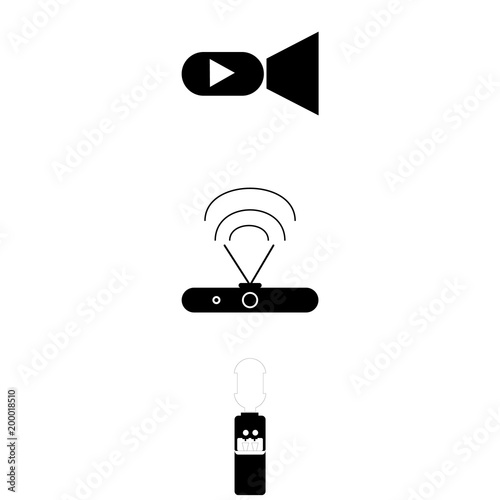 Electronic with pic, sign and dispencer