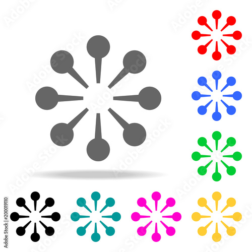 common goals icon. Elements of teamwork multi colored icons. Premium quality graphic design icon. Simple icon for websites, web design, mobile app, info graphics