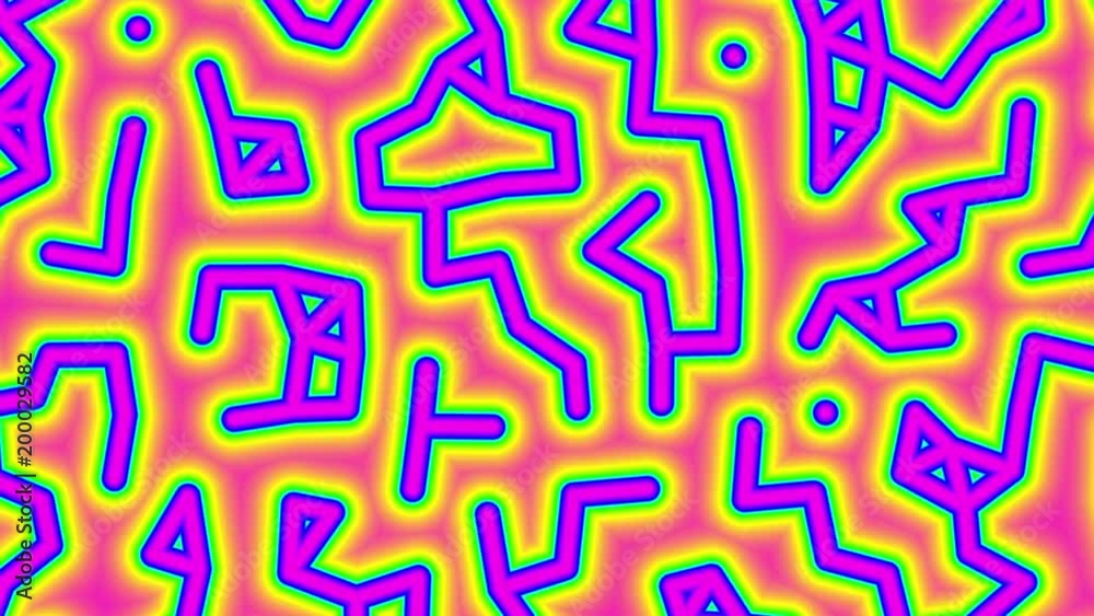 organic cartoonish animation SEAMLESS LOOP TEN SECONDS organic cartoonish animation SEAMLESS LOOP TEN SECONDS