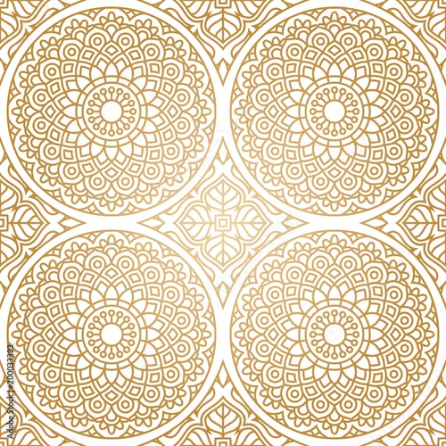 Seamless oriental pattern.