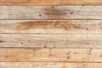 Old faded dull pine plank flat natural wood wall grain texture background photo horizontal