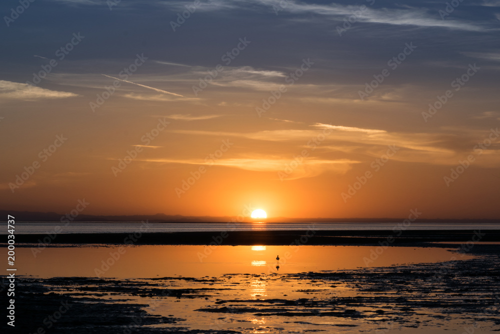 atardecer en Baja