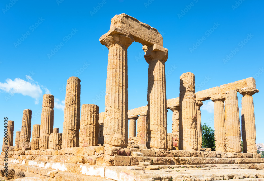 The beauty of art and nature of the Agrigento province