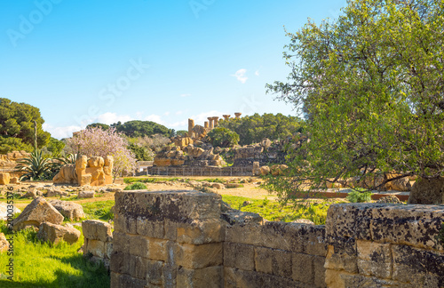 The beauty of art and nature of the Agrigento province