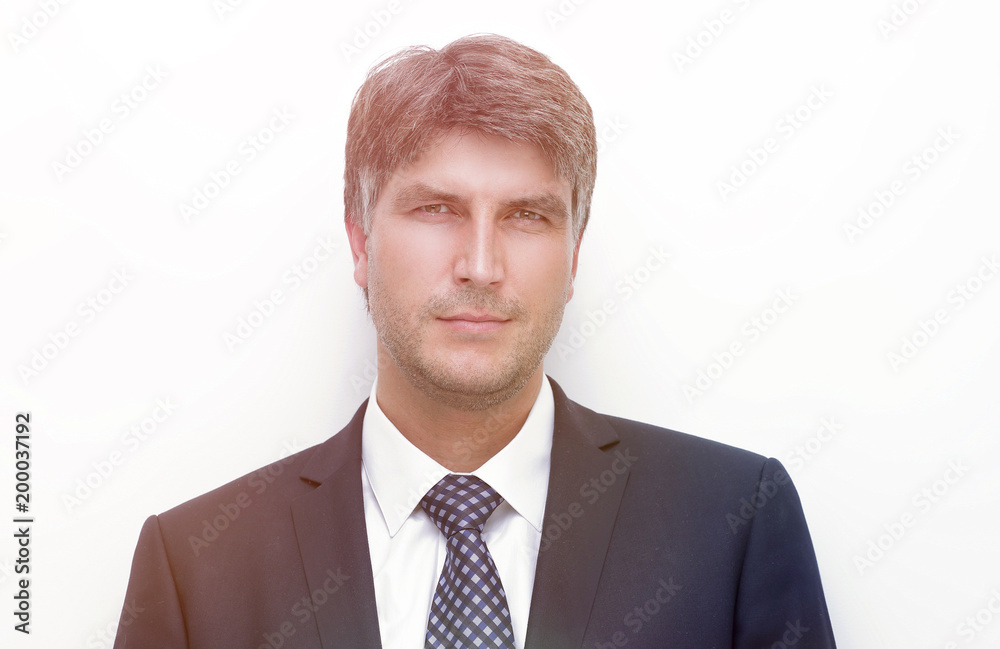 Portrait of a serious businessman Portrait of a serious businessman