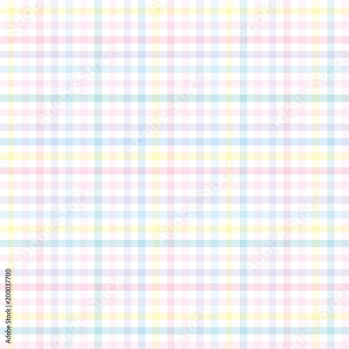 Seamless multicolored pattern. Checkered background. Abstract geometric wallpaper of the surface. Pastel colors. Print for polygraphy, posters, t-shirts and textiles. Doodle for design