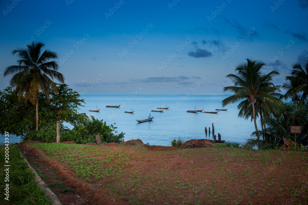 Fototapeta premium Yongoro, Sierra Leone, Afryka