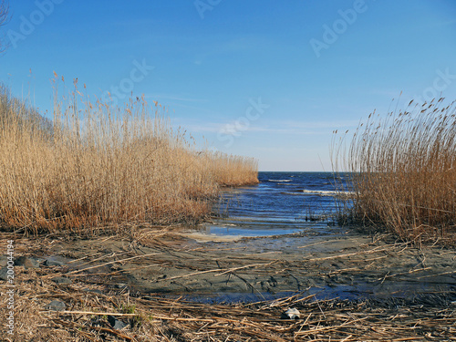 Widok na zalew w Kamminke