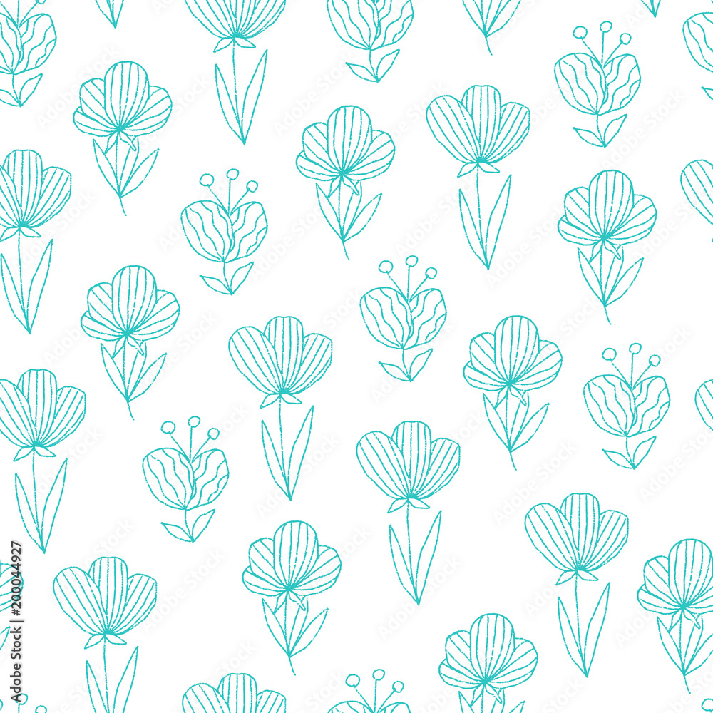 Hand drawn vector pattern