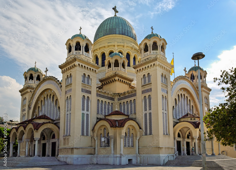 Fototapeta premium Saint Andre church in Greece.