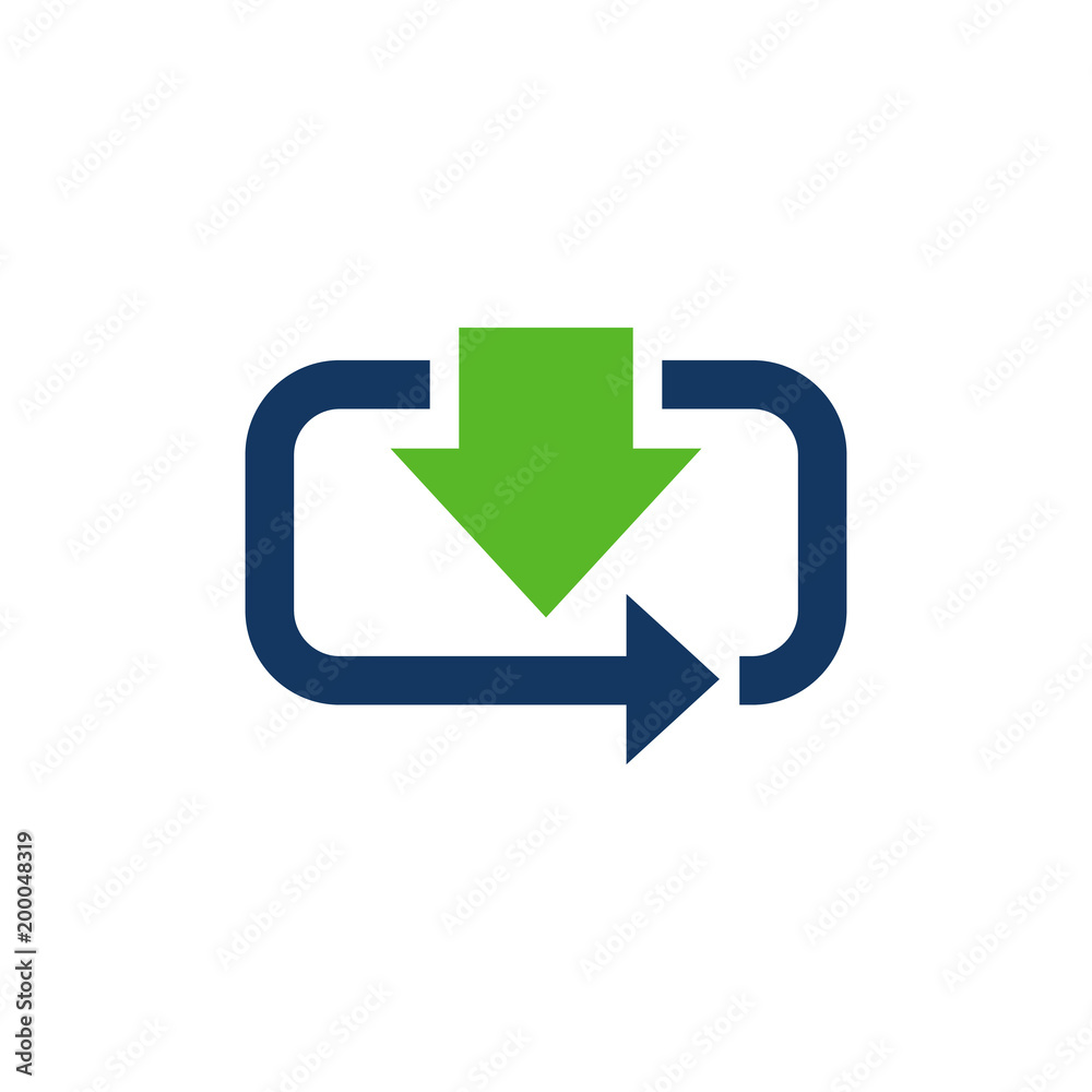 Download Arrow Logo Icon Design Download Arrow Logo Icon Design