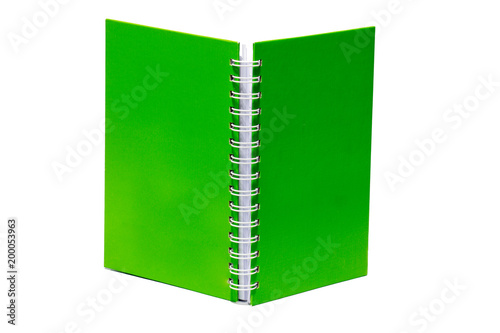 Blank cover, vertical green.