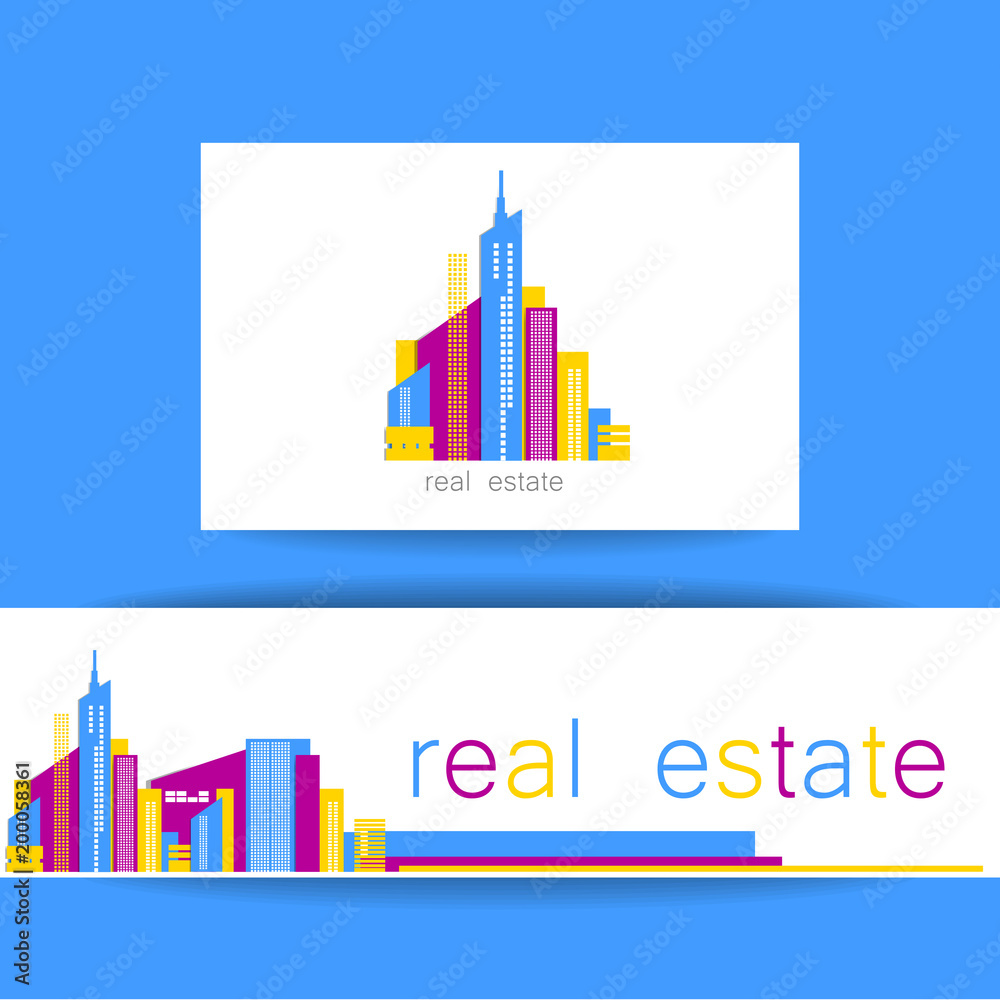 real estate template design