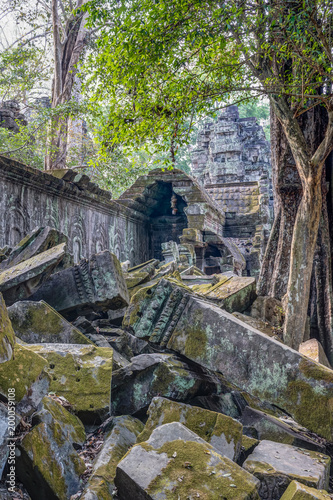 Obraz na płótnie Cambodia Angkor Complex 360
w salonie