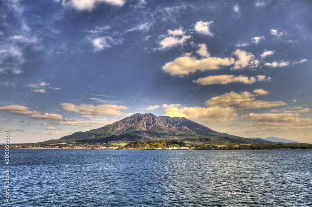 El volcán Sakurajima - Japón El volcán Sakurajima - Japón