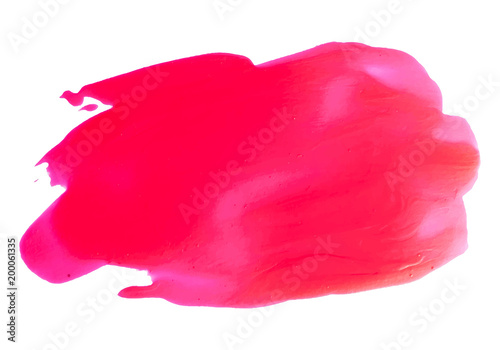 Vector pink brush stroke
