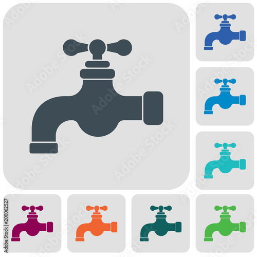 Water tap icon
