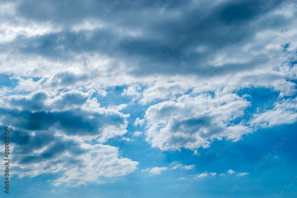 Fototapeta premium Blue Sky Background texture