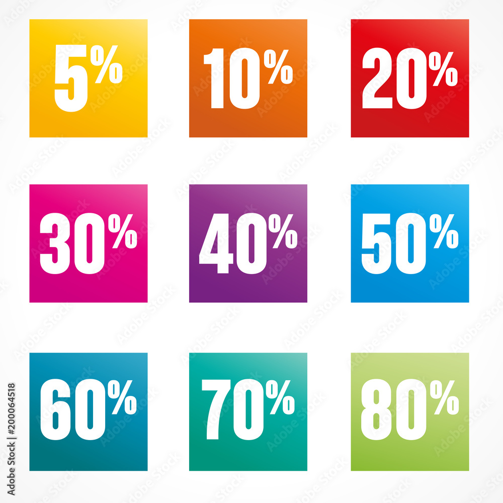 set étiquette prix, pourcent/soldes set étiquette prix, pourcent/soldes